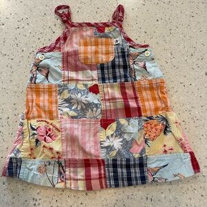 Tommy Hilfiger Multicolor Patchwork Kids Dress